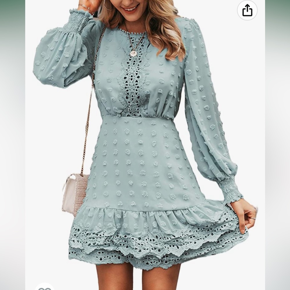 NWOT - Miessial Women's Tied Waist Floral Mini Dress